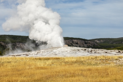 Old Faithful Yellowstone Sept 2024